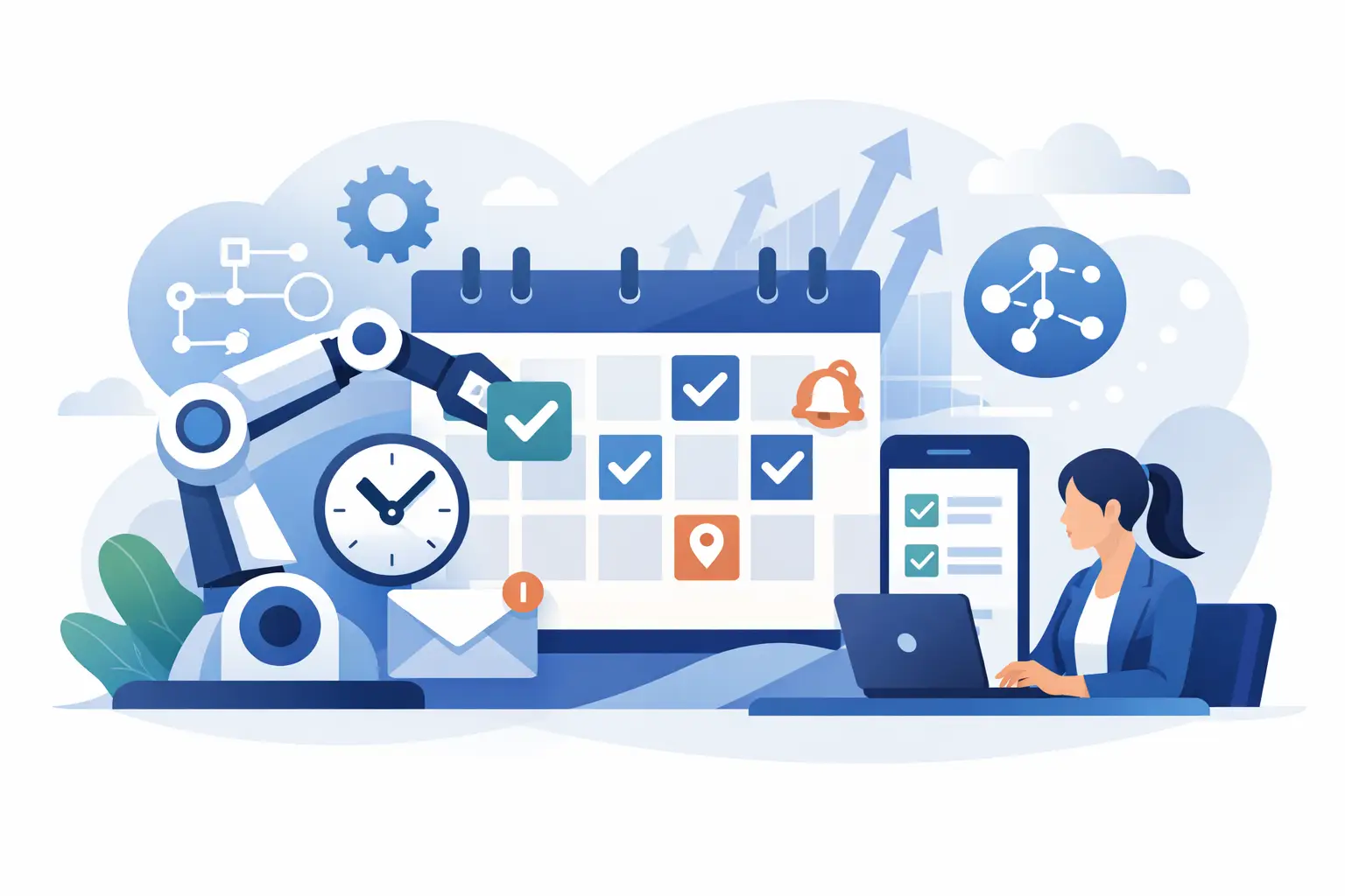 Resultados de automação que melhoram sua agenda